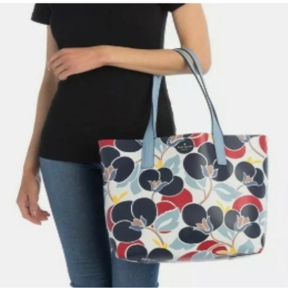 Kate Spade Tote Bag Purse - Blue Arch Place Mya Breeze
